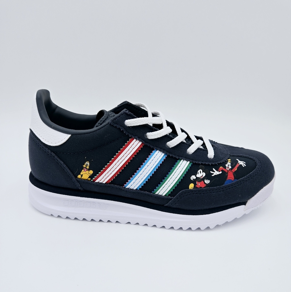 Adidas Kids' SL 72 RS EL C Navy/White Disney Shoes JH7454 #A13